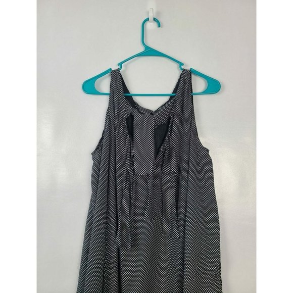 COCO + Carmen Black Tie Hi Low Tunic Size L/XL - Picture 4 of 6